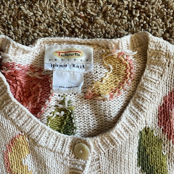 Vintage peach sweater - Picture 2 of 3